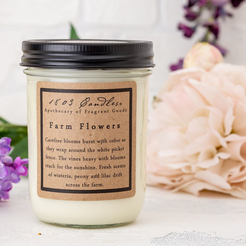 Farm Flowers Soy Candle