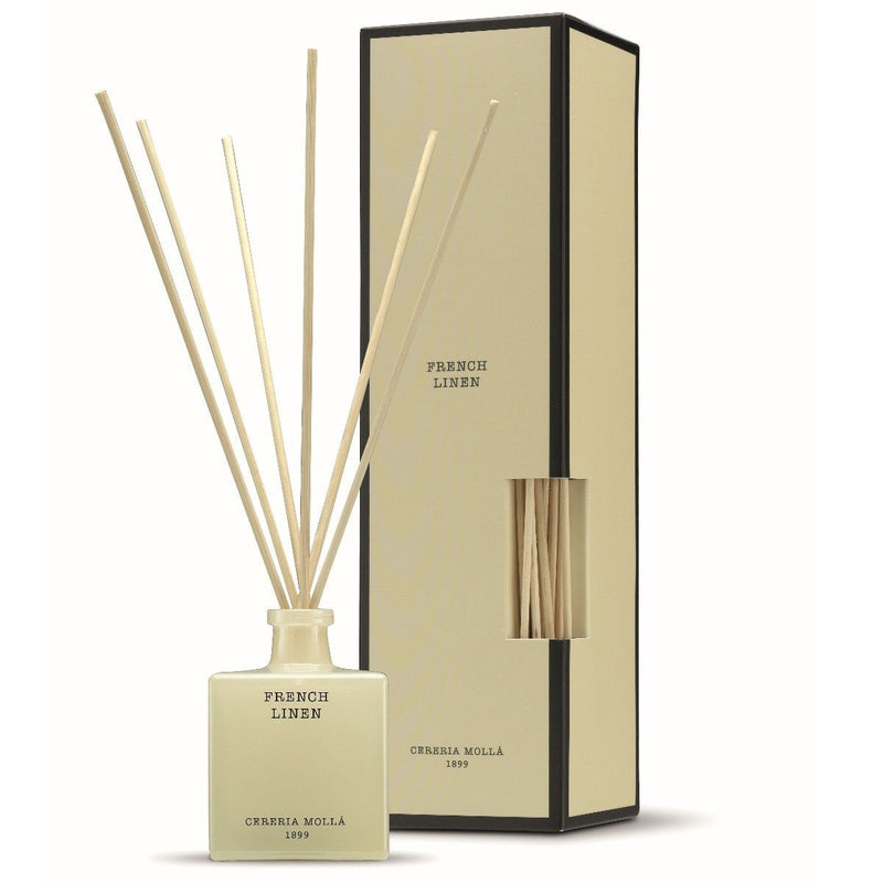 French Linen Ivory 3.4 fl oz/100 ml. Premium Reed Diffuser – ACQUIRE ...