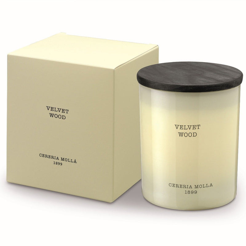 Velvet Wood Ivory 8 oz/230 gm. Premium Candle