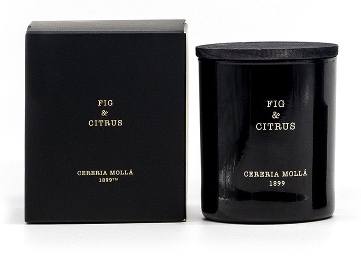 Fig & Citrus Black 8 oz/230 gm. Premium Candle