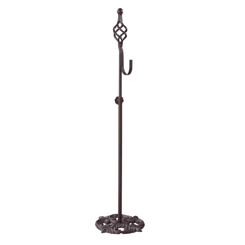 Brown Twisted Motif Adjustable Stand