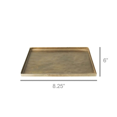 Tulum Tray - Brass