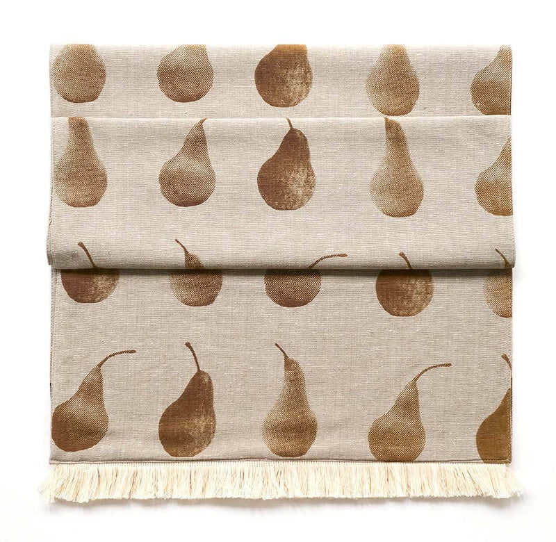 Brown Pear Table Runner