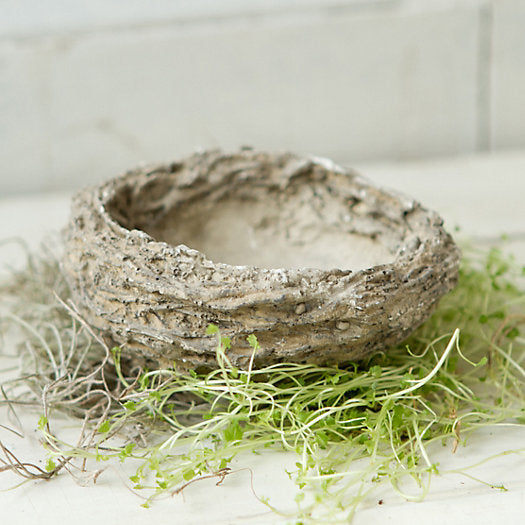 Small Nest Concrete Statue