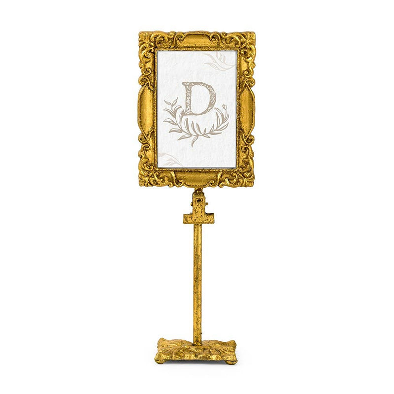 Rectangular Baroque Standing Frame - Gold