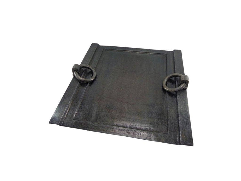 Metal Gent Square Blacksmith Tray - Large