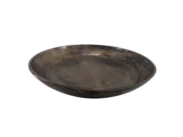 Metal Round Blacksmith Bowl - Large