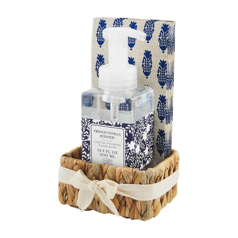 Ikat Indigo Soap Napkin Set