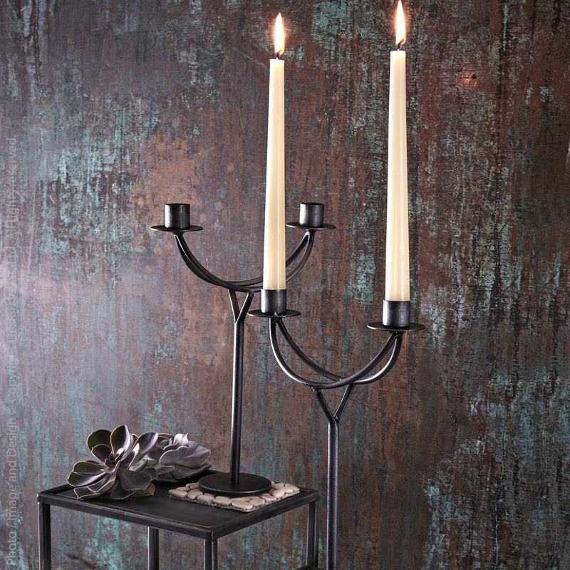 Wrought Iron Candelabra