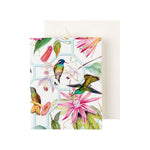 Hummingbird Trellis Gift Enclosure Cards - 4 Mini Cards & 4 Envelopes