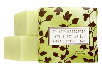 Cucumber Olive Oil Spa Soap