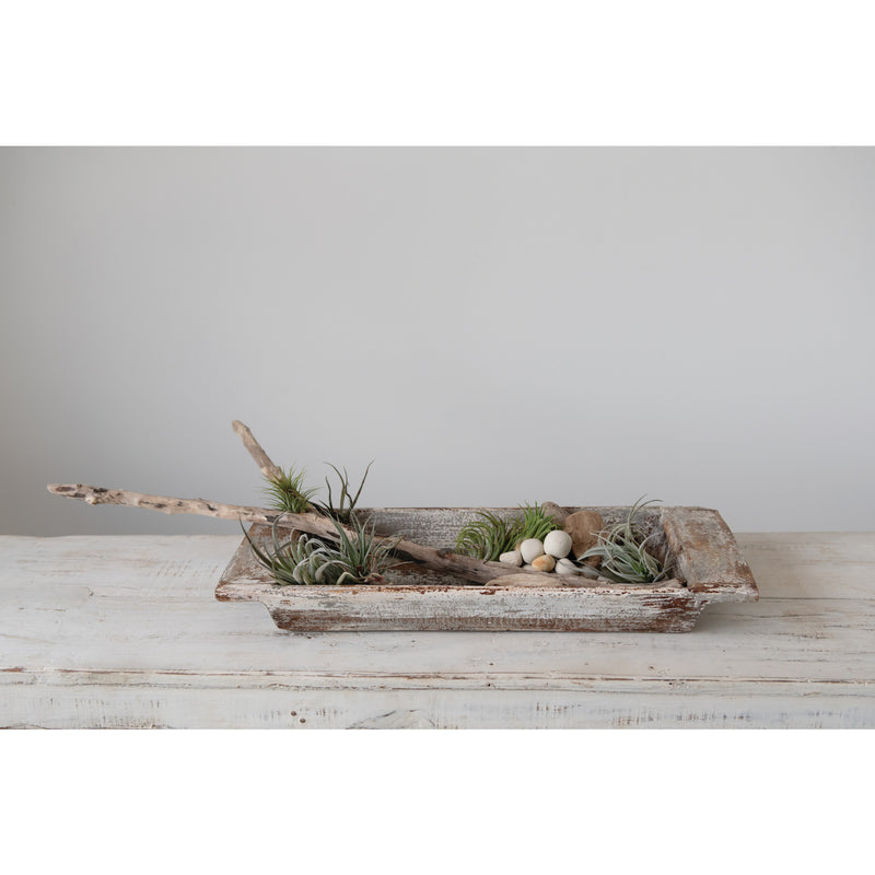 Distressed Decorative Reclaimed Wood Tray
