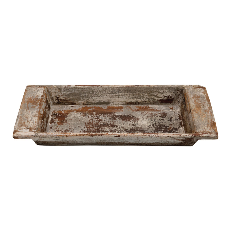 Distressed Decorative Reclaimed Wood Tray