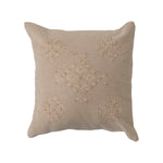 French Knot Embroidered Pillow