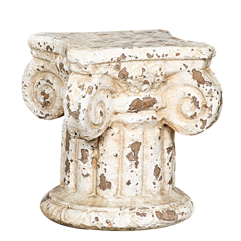 Distressed Terracotta Column Pedestal