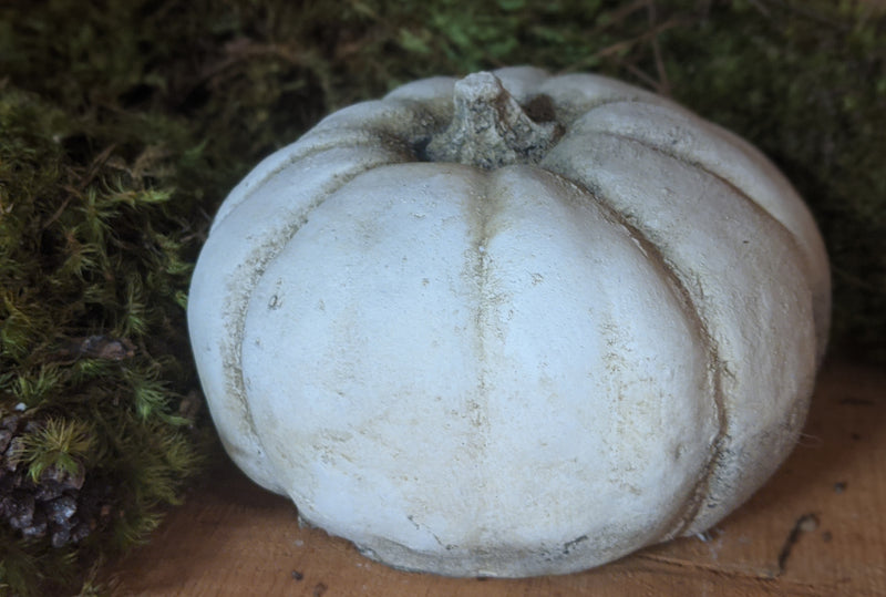 Crystal Pumpkin Concrete Statue