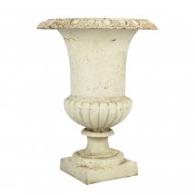 Large Classic Urn - Distressed White
