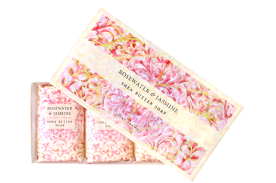 Rosewater Jasmine Sculpted Spa Soap