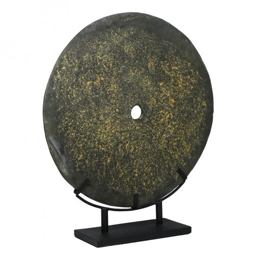 Large Millstone on Custom Stand