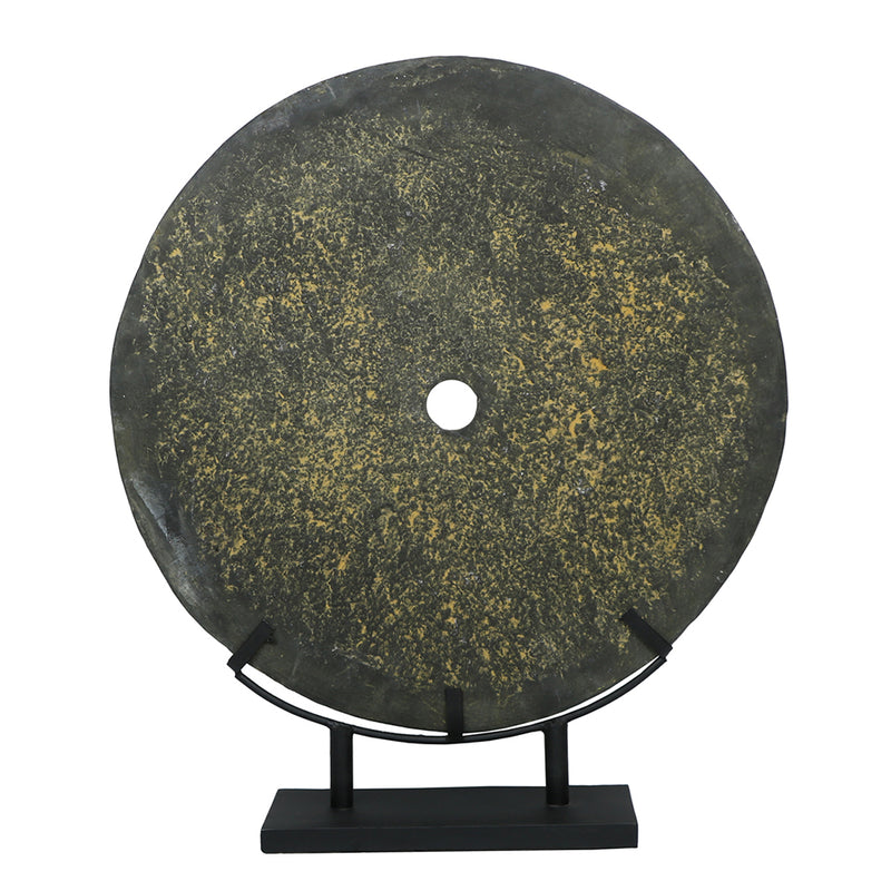 Large Millstone on Custom Stand