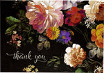 Thank You Note Midnight Floral