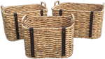 Wicker Baskets with Straps